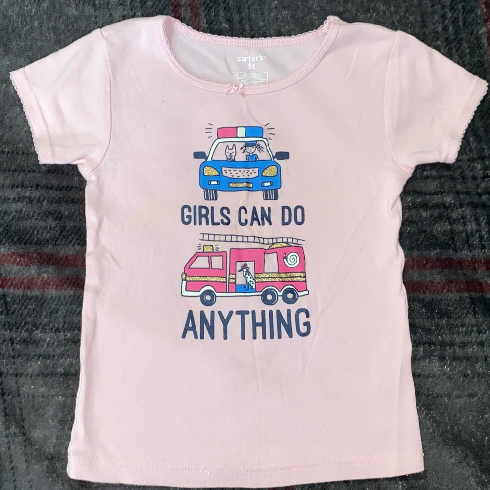 Carter’s Girls Pink Tshirt Size 5T